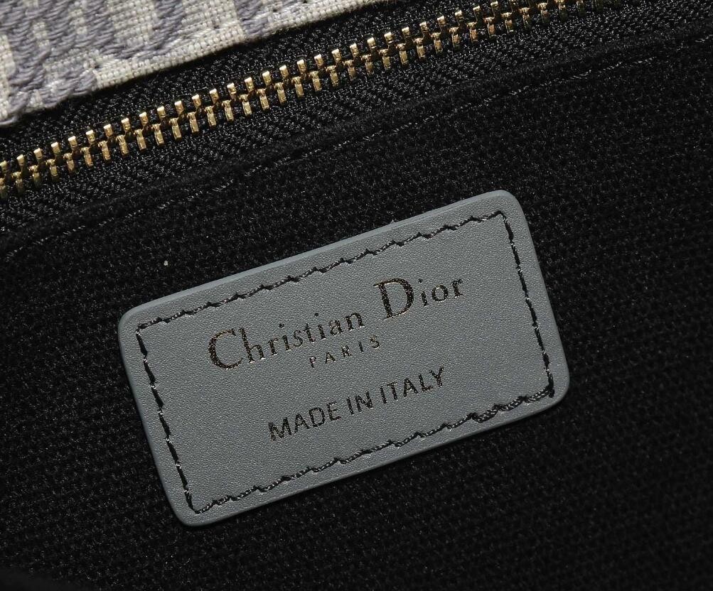 30 MONTAIGNE BAG Gray Dior Oblique Jacquard